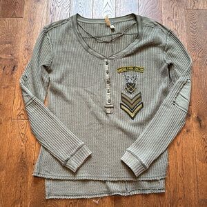 We The Free thermal shirt